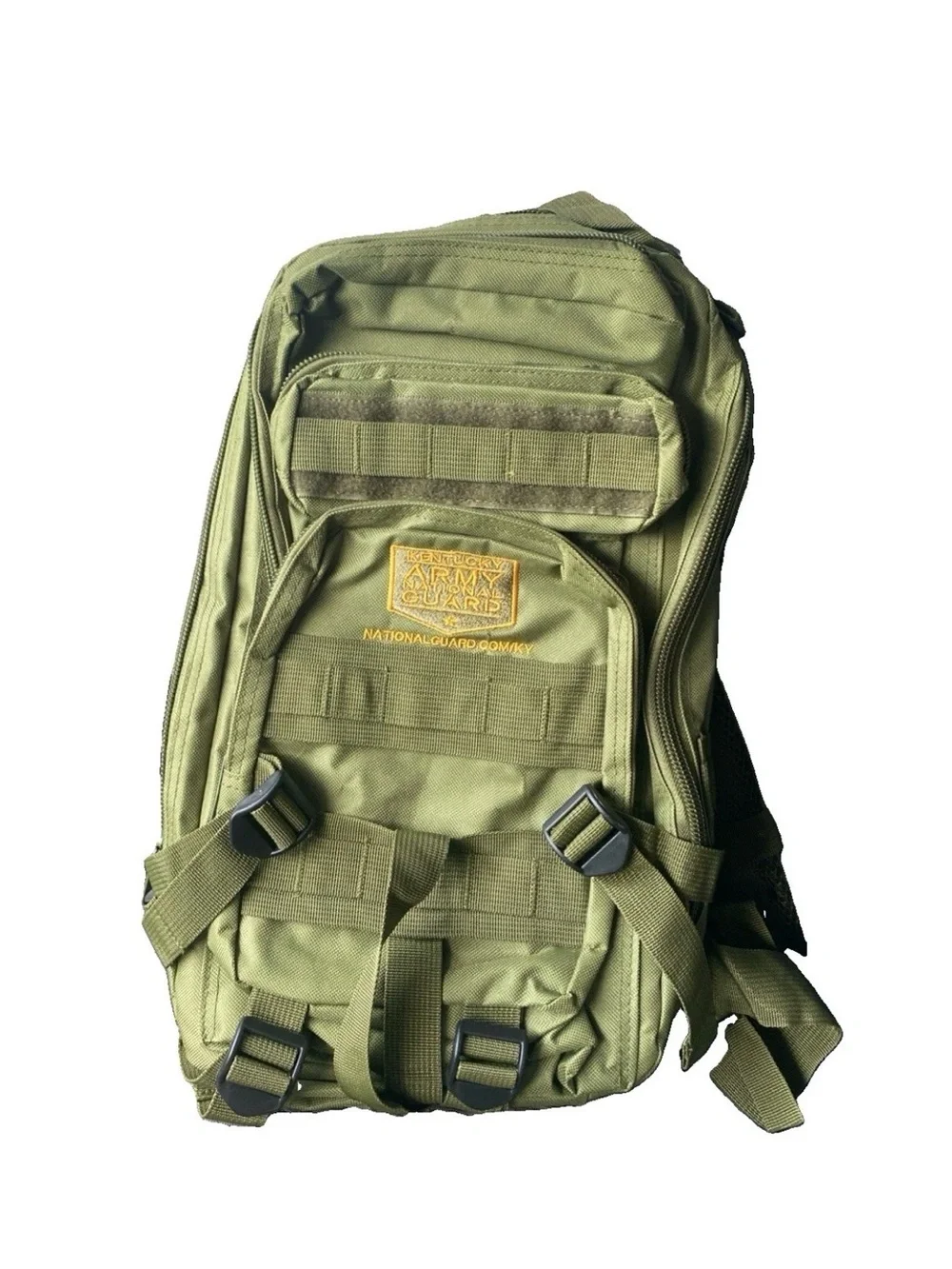 Kentucky Army National Guard Military-Style Tactical Backpack - Olive Green